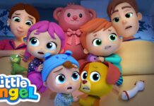 Ten in the Bed | Little Angel Kids Songs & Nursery Rhymes