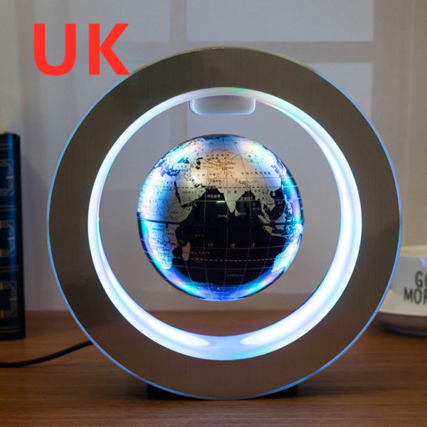 Floating Round LED World Map - Image 3