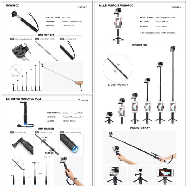 Action camera accessories - Image 3