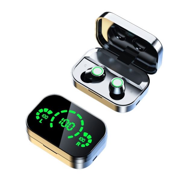 YD03 Wireless Bluetooth Headset TWS Large Screen Smart Digital Display - Image 6