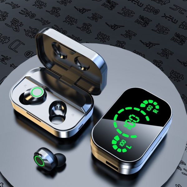YD03 Wireless Bluetooth Headset TWS Large Screen Smart Digital Display - Image 8