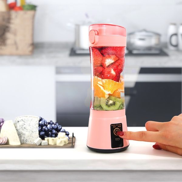 Portable Blender Cup,Electric USB Juicer Blender - Image 4