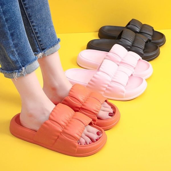 Womens Ultra Soft Summer Beach Slides - Image 5