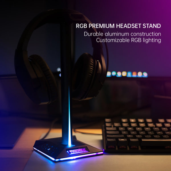 RGB Game Console Headphone Stand - Image 5