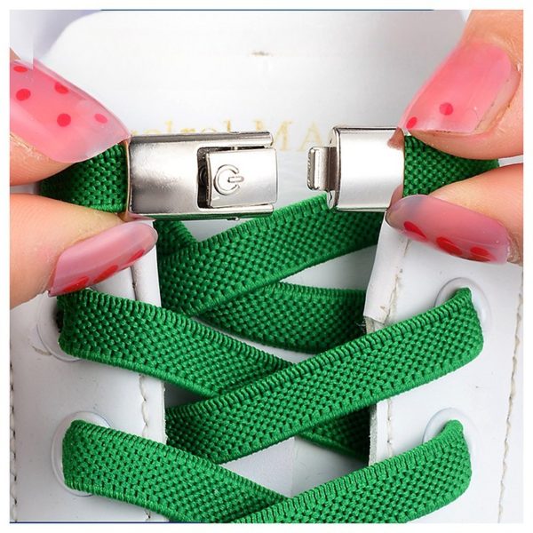 8MM Widened Flat Press Lock Shoelaces - Image 2