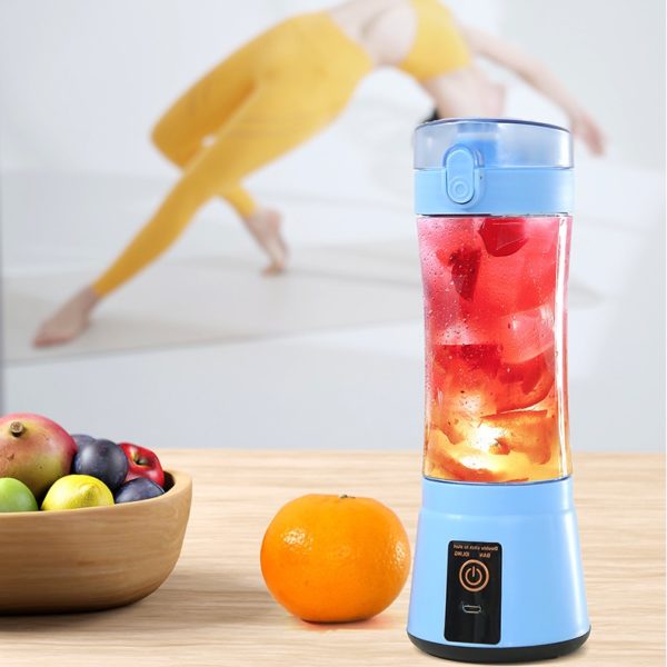 Portable Blender Cup,Electric USB Juicer Blender - Image 3