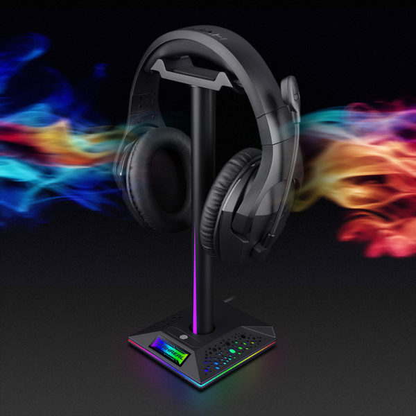 RGB Game Console Headphone Stand