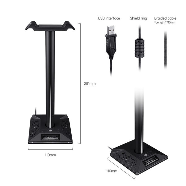 RGB Game Console Headphone Stand - Image 8