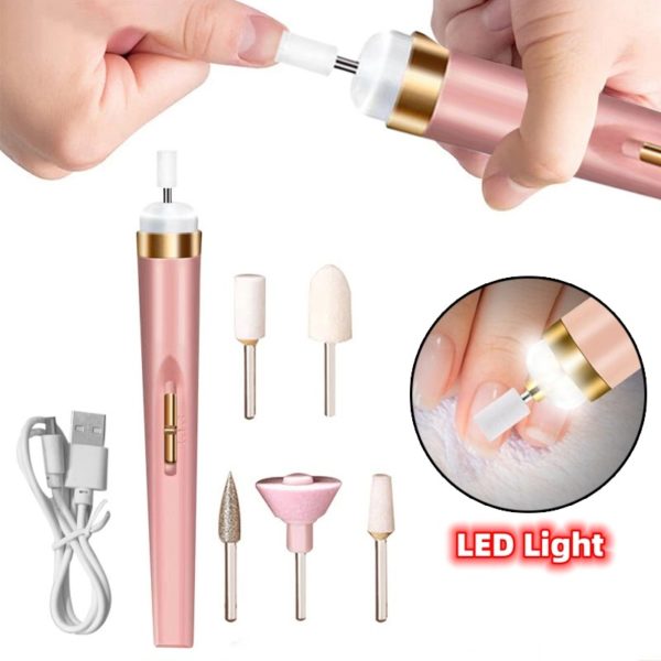 5in1 USB Cordless Pedicure & Manicure Drill & Polisher