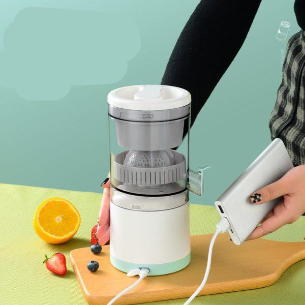 USB Portable  Rechargeable Electric Juicer Mixer Extractor - Image 2